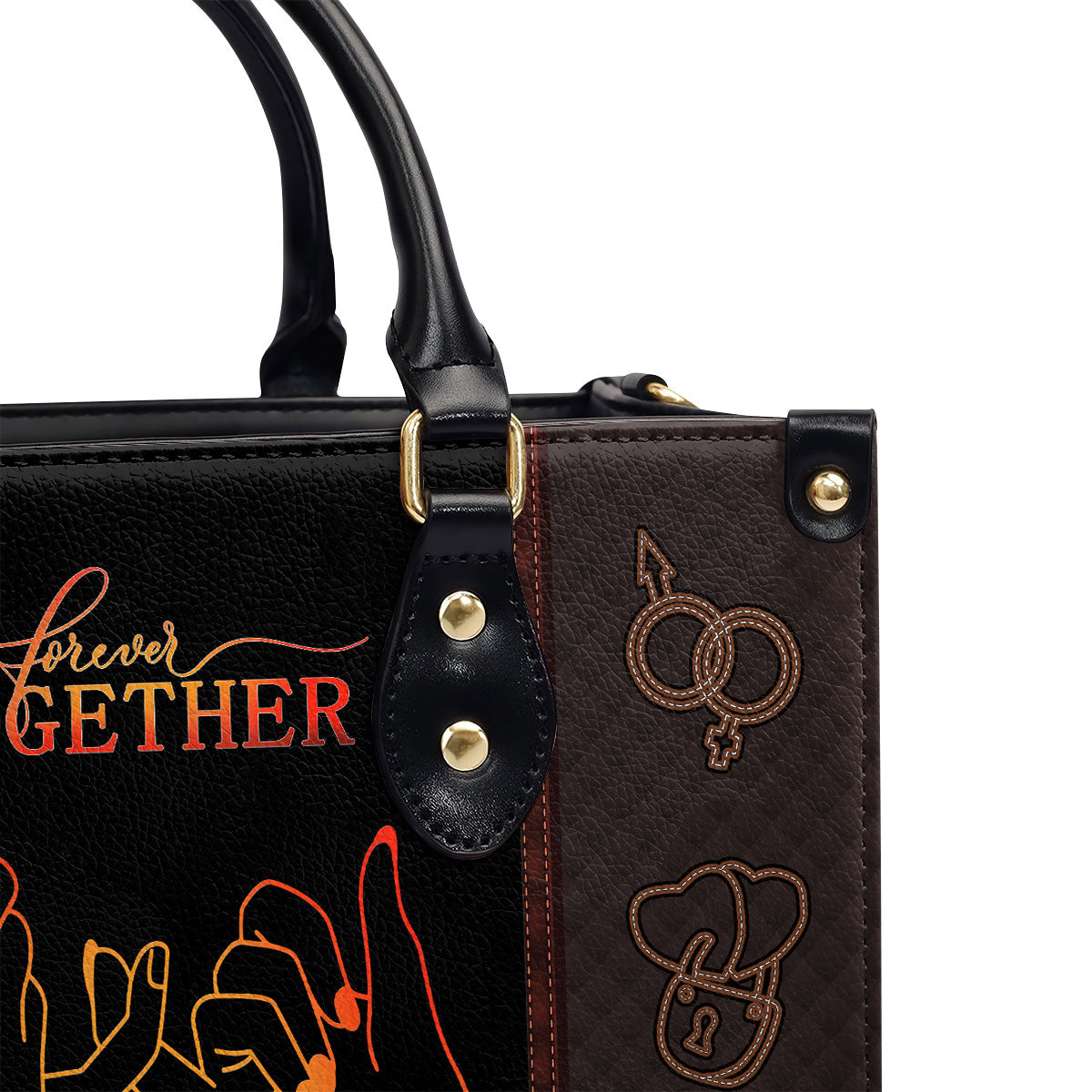 Forever Together - Personalized Leather Handbag MB73