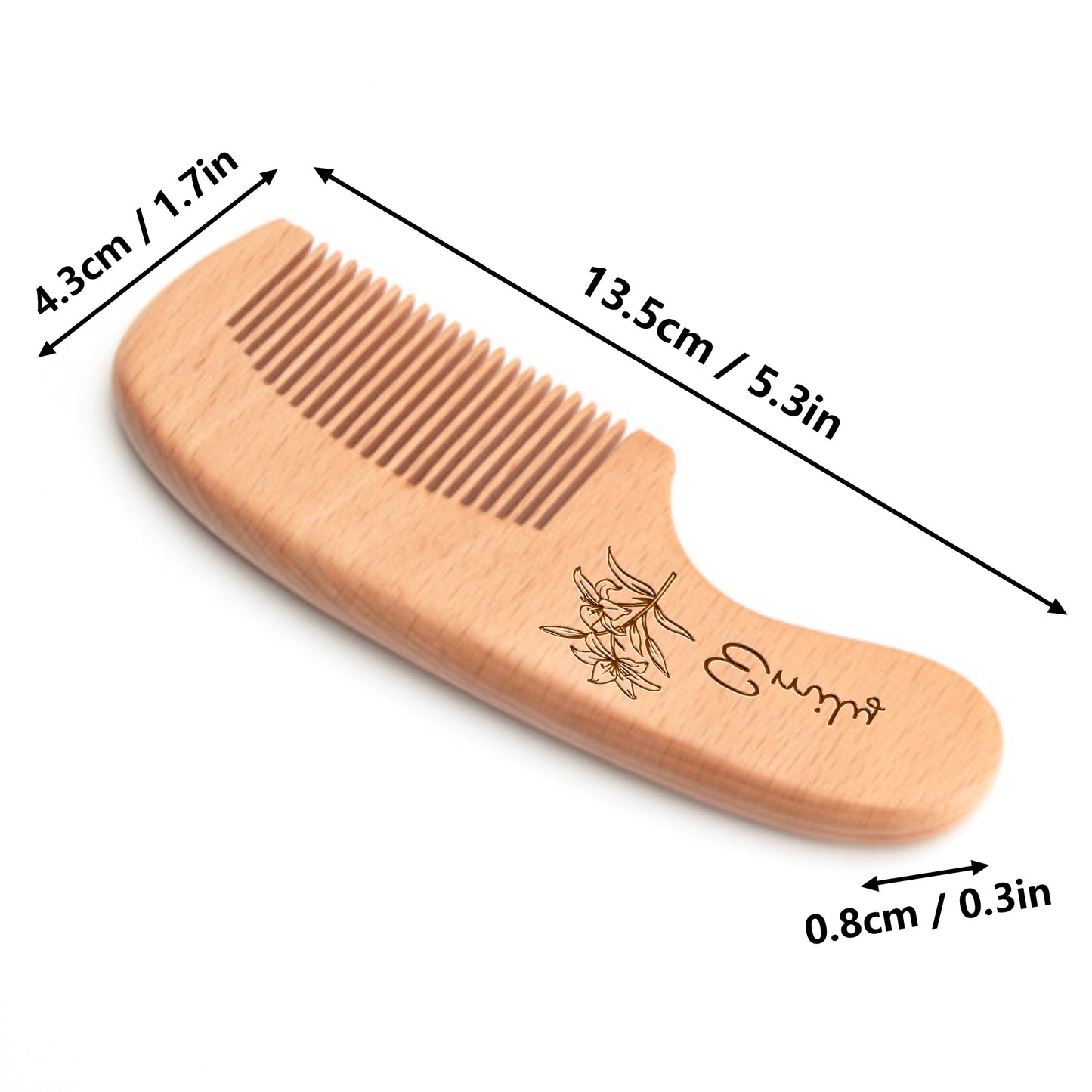 You Are So Beautiful - Personalized Engraving Comb