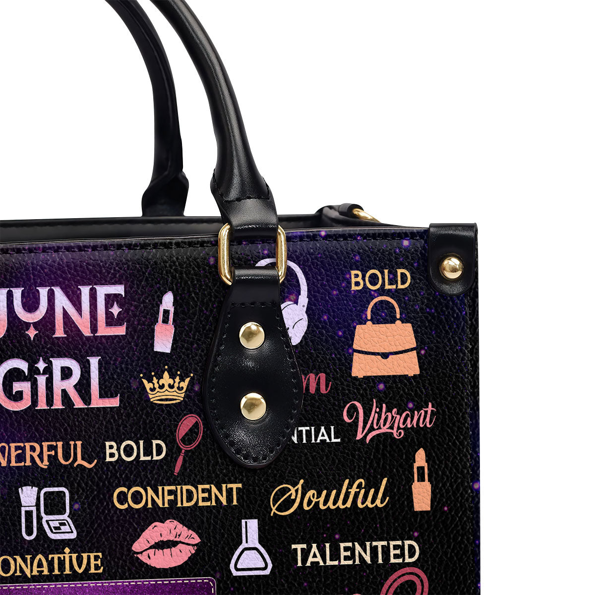 Month - Personalized Leather Handbag MB90