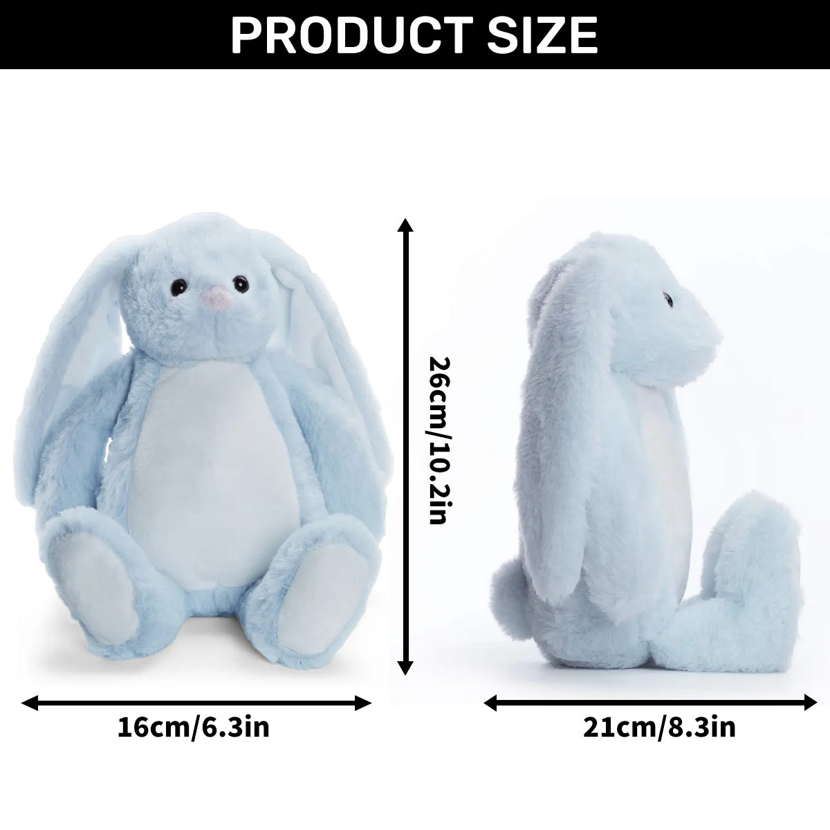 Silly Rabbit Easter Is For Jesus - Personalized Stuffed Bunny