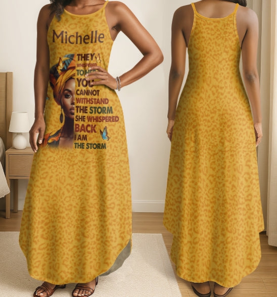 I Am The Storm - Personalized Maxi Dress