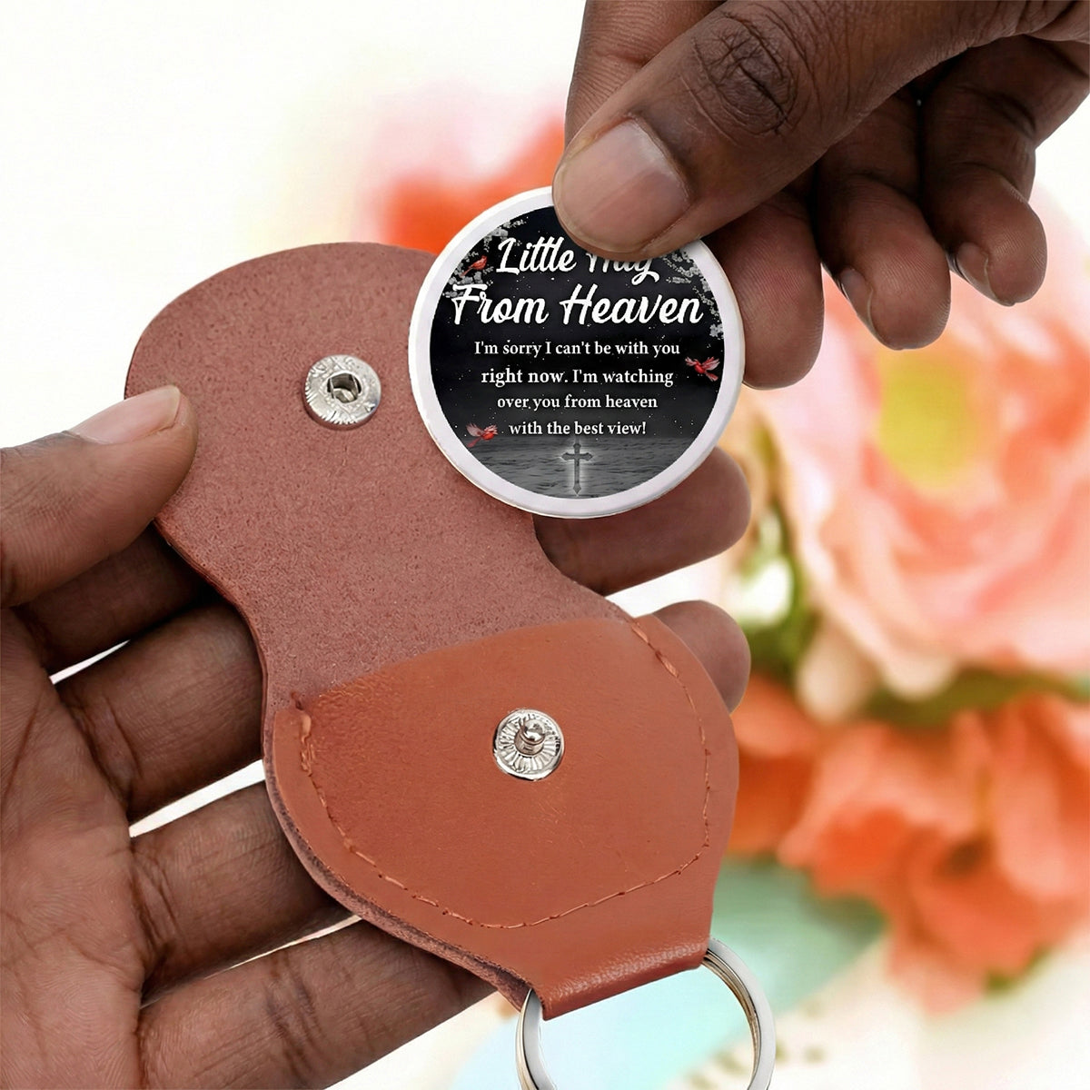 Little Hug From Heaven - Personalized Pocket Hug