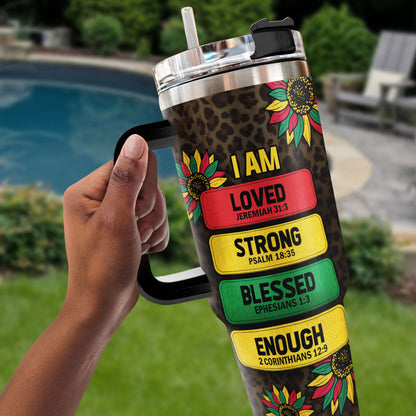 I Am - Personalized Stainless Steel Tumbler