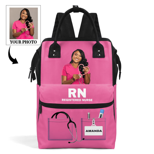 I'm A Nurse - Personalized Duckbilled Backpack