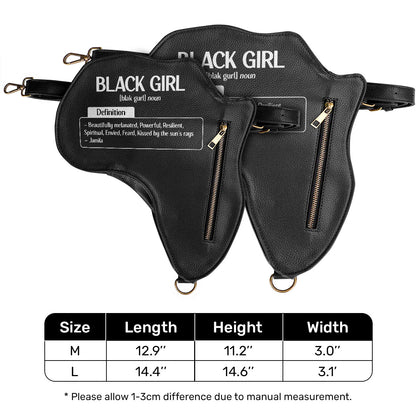 Black Girl/ King Definition - Personalized Africa Bag AB08