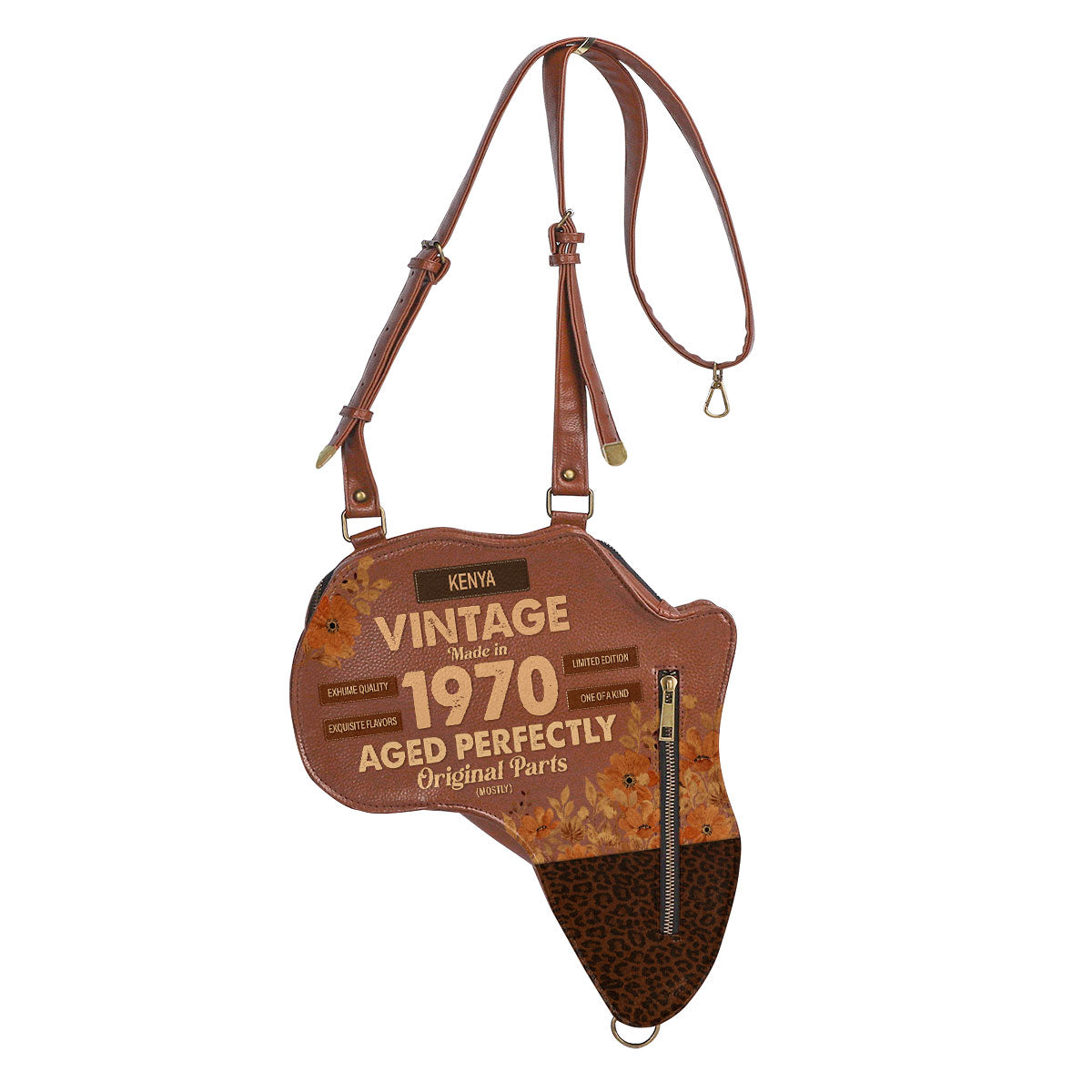 Vintage - Personalized Africa Bag AB19