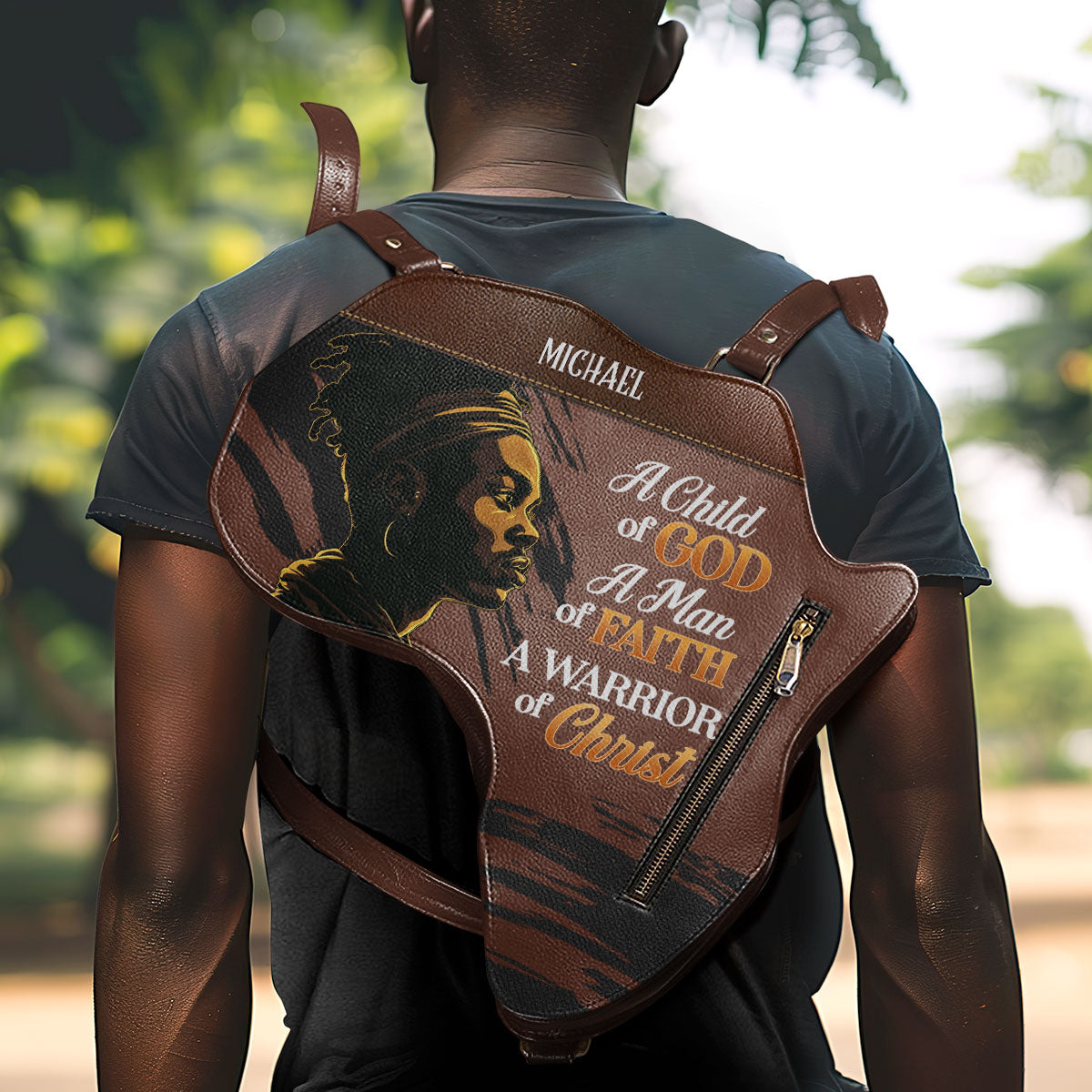 A Child of God - Personalized Africa Bag AB15