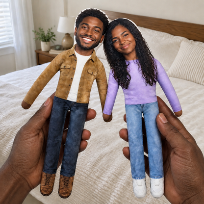 Gag Gift For Husband, Boyfriend, Couples - Personalized Poseable Plush Doll