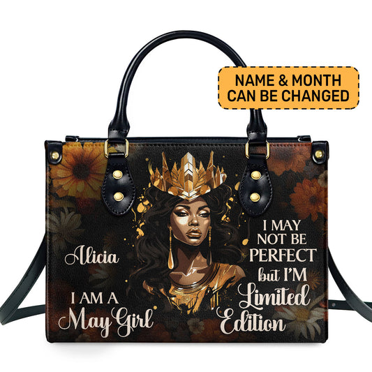 Limited Edition - Personalized Leather Handbag STB65