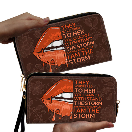 Storm - Leather Clutch Purse SBN02