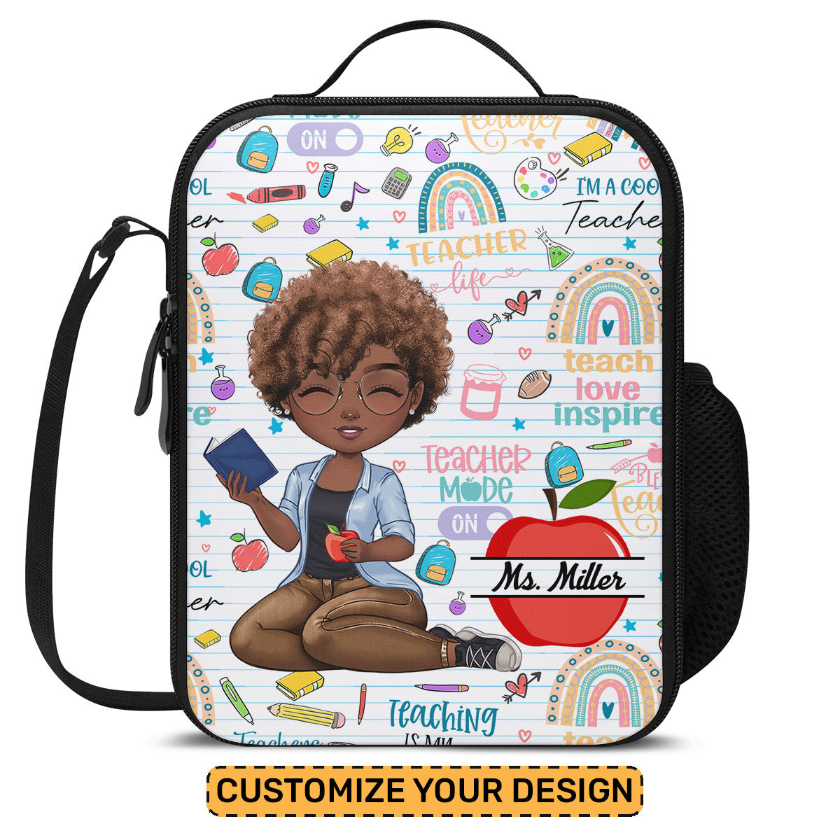 Teacher - Personalized Lunch Box Bag SBLBBLM1658TA