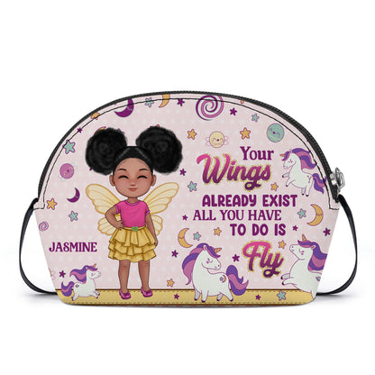 Your Wings Already Exist - Personalized Kid Shell Purse SBCHSBLTN1886L