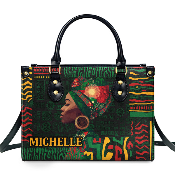 The Spirit of Freedom - Personalized Leather Handbag