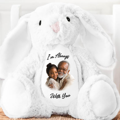 A Cuddle From Heaven - Personalized Stuffed Bunny