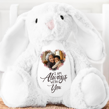 A Cuddle From Heaven From My Angel - Personalized Stuffed Bunny