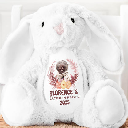 Easter In Heaven - Personalized Stuffed Bunny