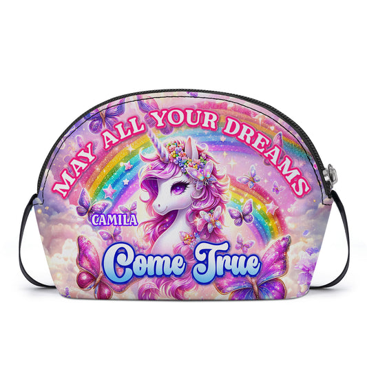 May All Your Dreams Come True - Personalized Kid Shell Purse SBCHSBLHA1759L