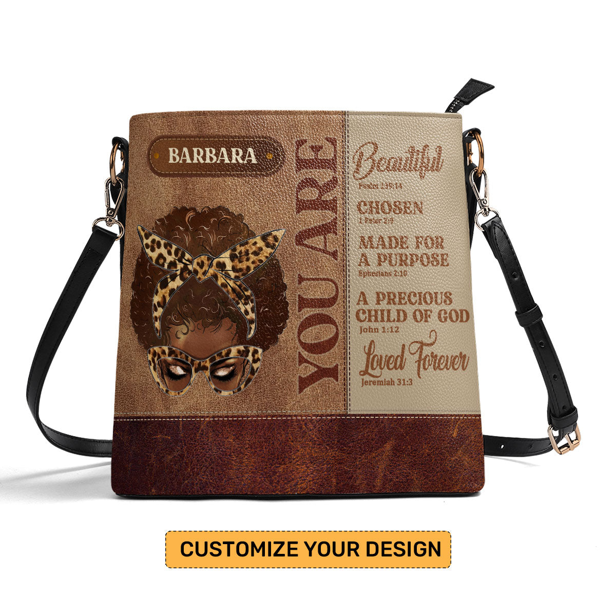 You Are A Child Of God - Personalized Bucket Bag SBBD18LM1297L