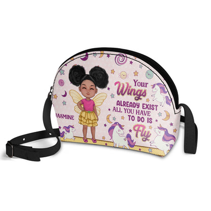 Your Wings Already Exist - Personalized Kid Shell Purse SBCHSBLTN1886L