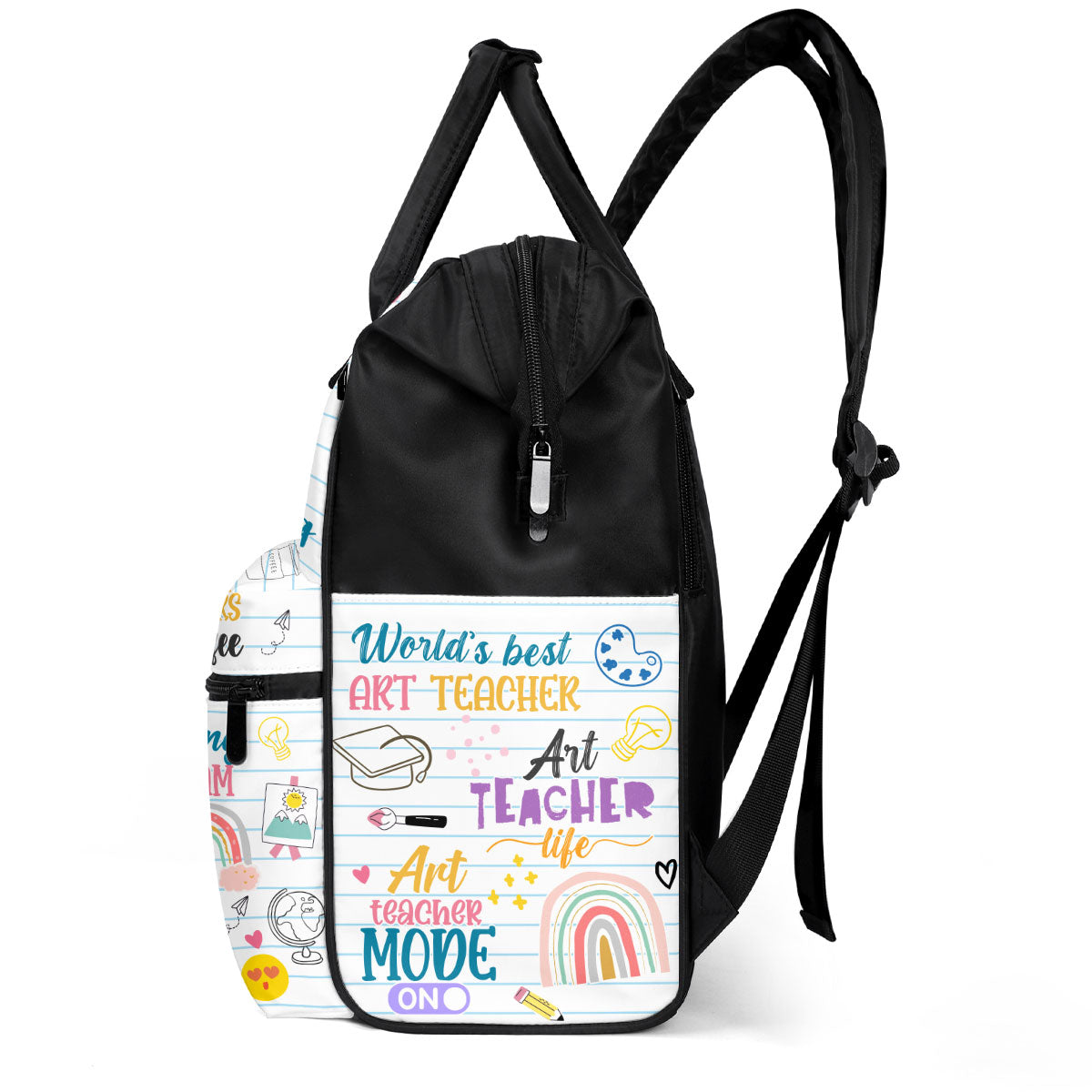 Art Teacher - Personalized Duckbilled Backpack SBDBPLHA1647D