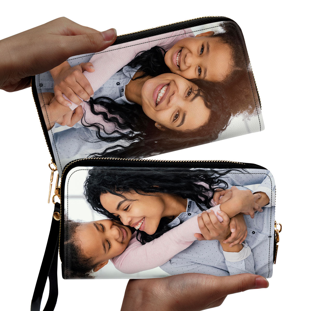 Custom Photo Leather Clutch Purse - SB50