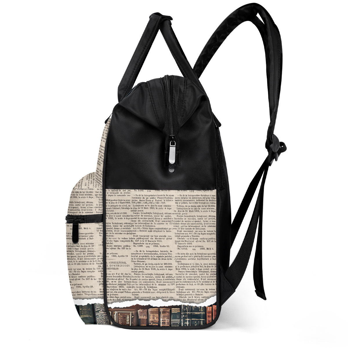 So Many Books, So Little Time - Personalized Duckbilled Backpack SBDBPLM933L