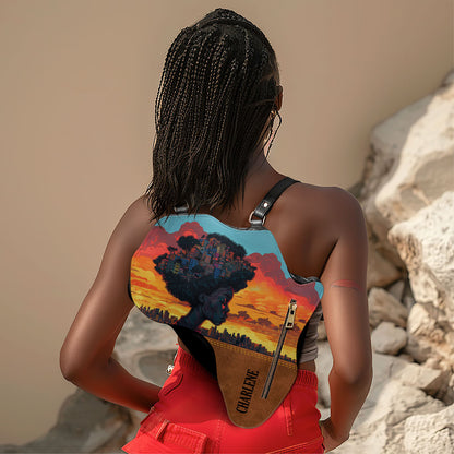Afrocentrism 10 - Personalized Africa Bag SBT10