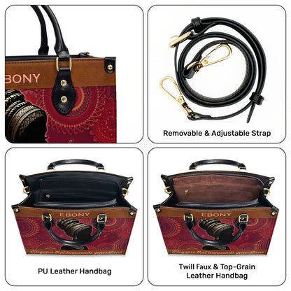 Elegance That Transcends Generations - Personalized Leather Handbag SB307
