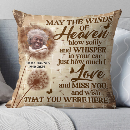 Wish That You Were Here - Personalized Pillow