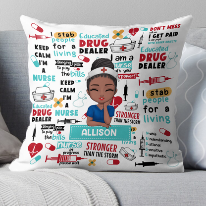 Nurse - Personalized Pillow