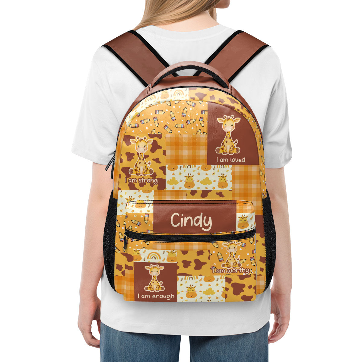 I Am Loved - Personalized Backpack SBHN40