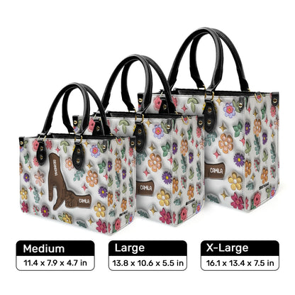 Grandma/Mom - Personalized Leather Handbag SBT40