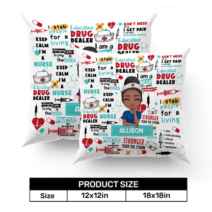 Nurse - Personalized Pillow