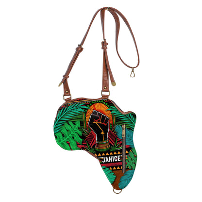 Juneteenth 2024 - Personalized Africa Bag SBAMBHA23