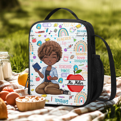 Teacher - Personalized Lunch Box Bag SBLBBLM1658TA