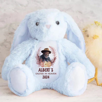 Easter In Heaven - Personalized Stuffed Bunny