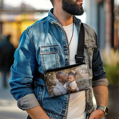 Custom Photo - Personalized Men Cross Body SBMCBM03