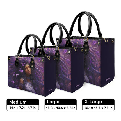 Beautiful AfroArt - Personalized Leather Handbag MB61