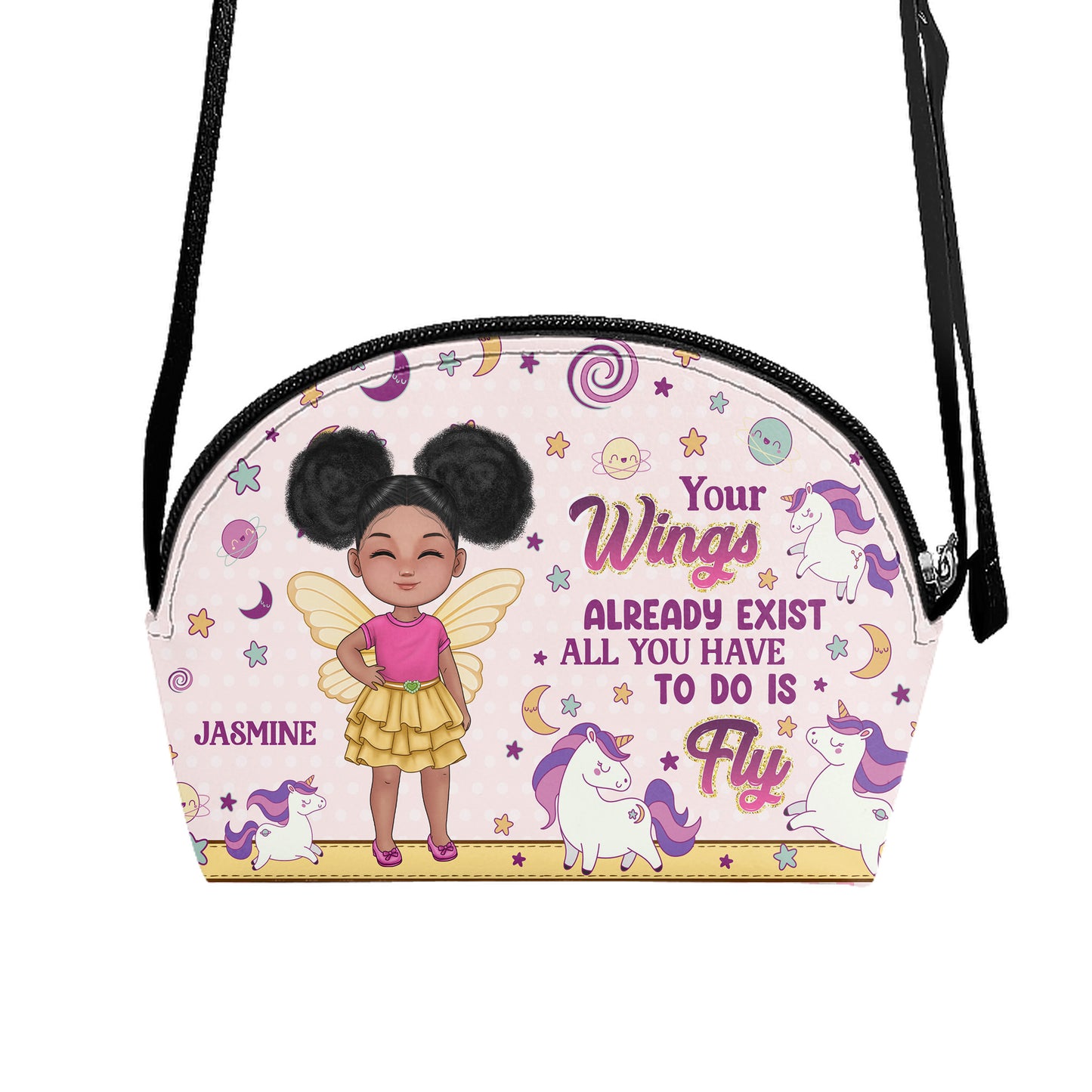 Your Wings Already Exist - Personalized Kid Shell Purse SBCHSBLTN1886L