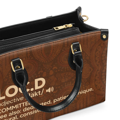 Loc.d - Personalized Leather Handbag STB147