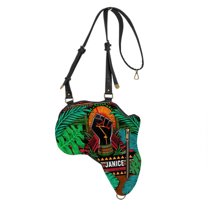 Juneteenth 2024 - Personalized Africa Bag SBAMBHA23