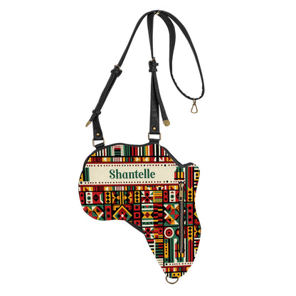 Africa Map 03 - Personalized Africa Bag SBT16