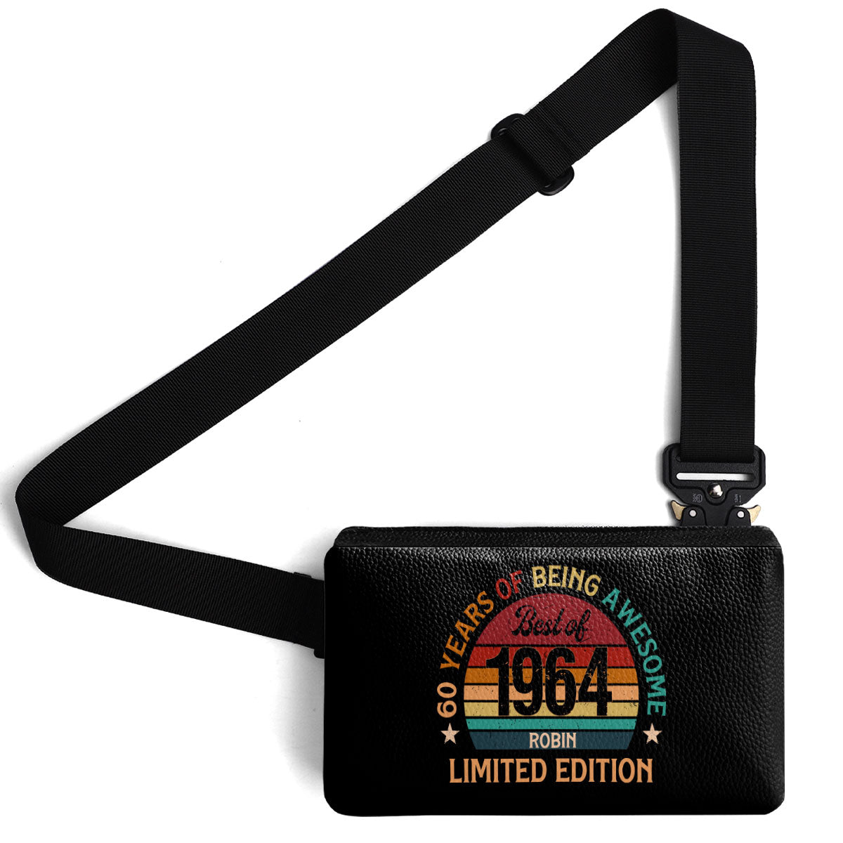 Being Awesome Limited Edition  - Personalized Men Cross Body SBMCBM02