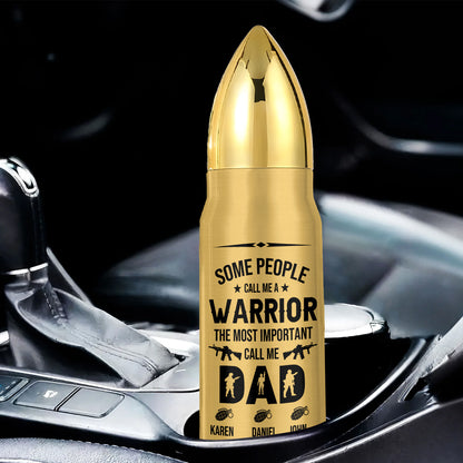 The Most Important Call Me Dad - Personalized Bullet Tumbler