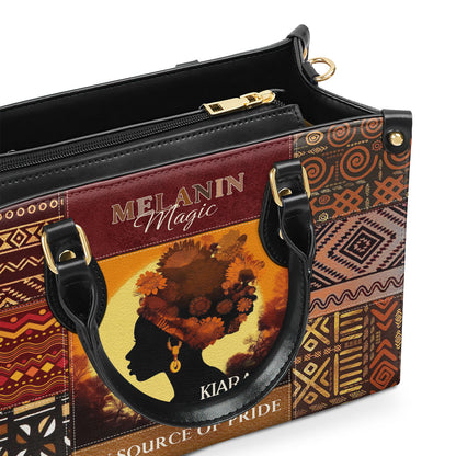 MELANIN Magic - Personalized Leather Handbag MB06