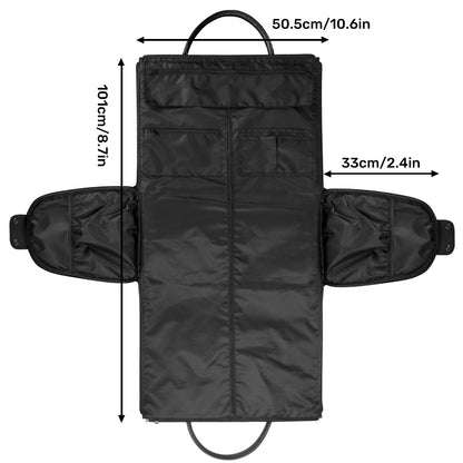 Dad/Mom/Grandma/Papa Family FistBump - Personalized Leather Duffle Bag SBDBHN18