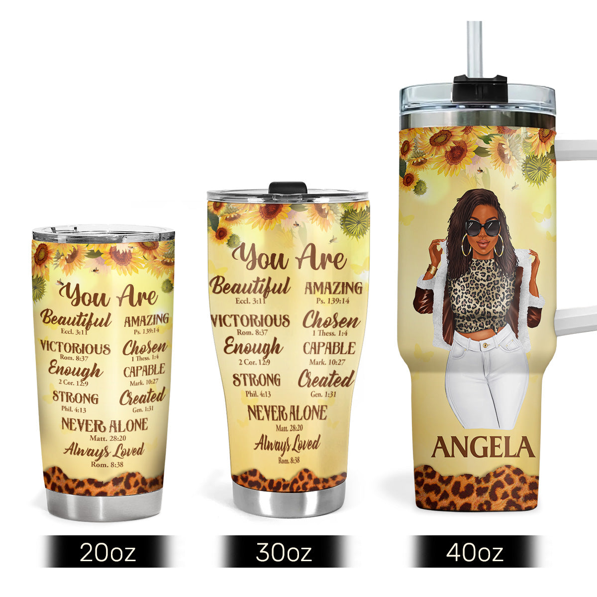 You Are - Personalized Stainless Steel Tumbler