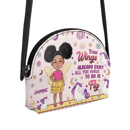 Your Wings Already Exist - Personalized Kid Shell Purse SBCHSBLTN1886L