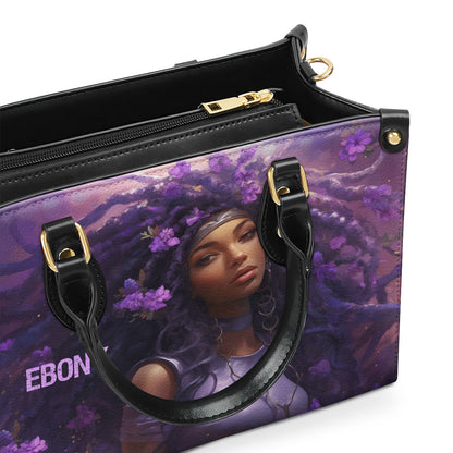 Beautiful AfroArt - Personalized Leather Handbag MB61