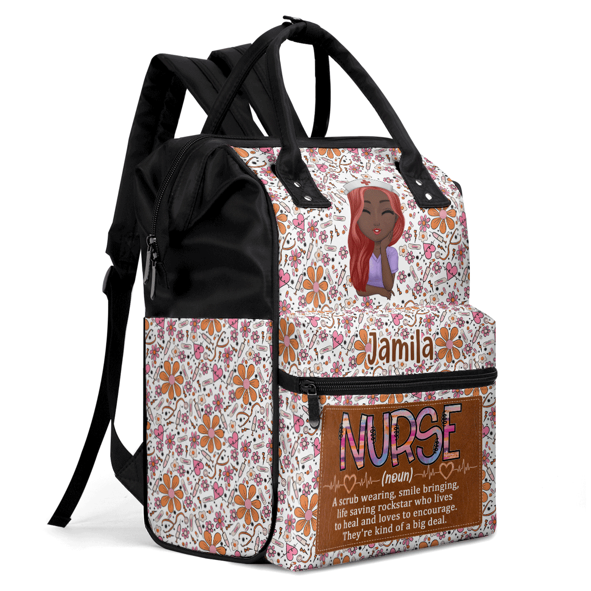 Nurse Definition - Personalized Duckbilled Backpack SBDBPLM1745M